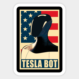 Tesla Bot Sticker